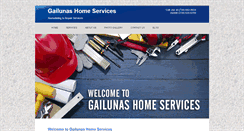 Desktop Screenshot of gailunashomeservices.com